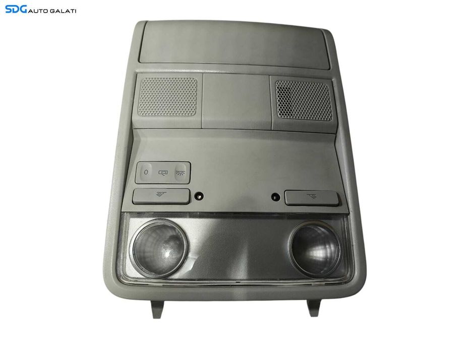Lampa Iluminare Habitaclu Plafon Plafoniera cu Lumini Ambientala si Suport Ochelari Spatiu Depozitare Volkswagen Passat B7 2010 - 2015 Cod 1K0947133H 3C0867489G 1K0868837E [L7122]