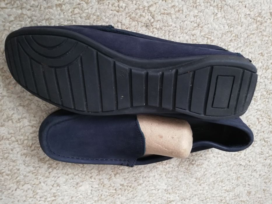 Pantofi dama mocasini piele 39