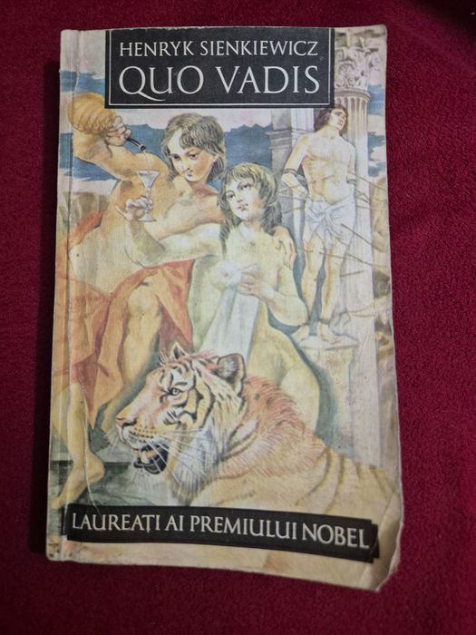 Quo Vadis – Henryk Sienkiewicz | Ediție veche 1992 | Laureat Nobel