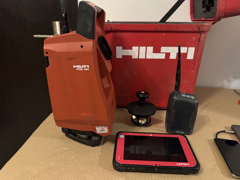 Statie totala Leica Trimble Topcon Hilti POS180