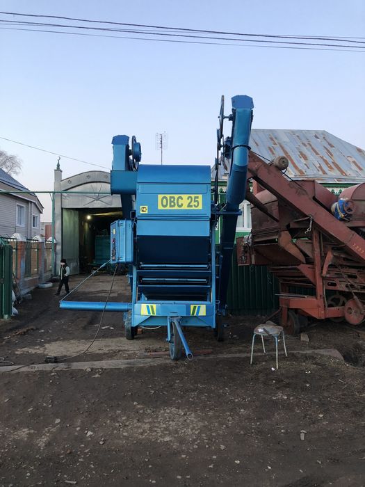 Овс 25 очиститель самопередвежной