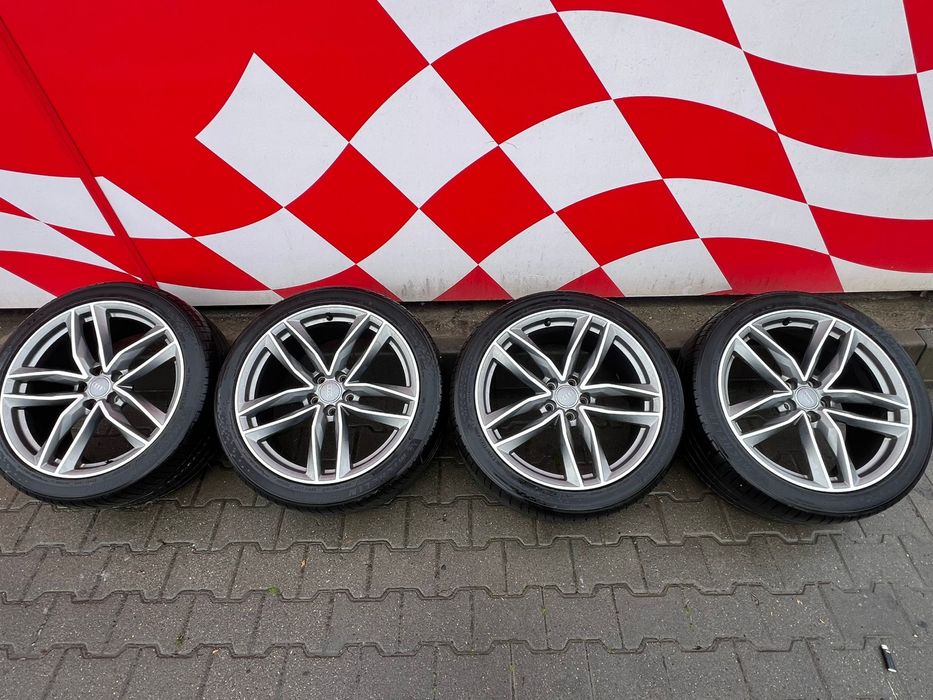Jante originale din Titan Audi A5 A6,A7,A8-Anvelope  vara Michelin 255/40/20 ca noi!