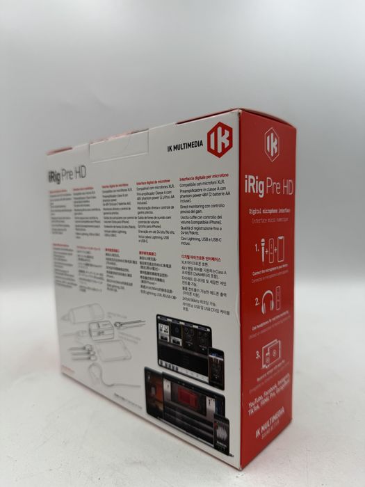 IK Multimedia iRig Pre HD Interfata Audio