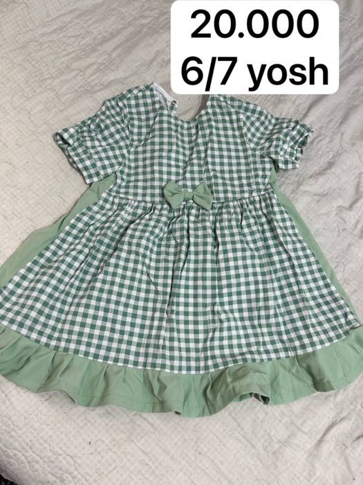 Detski kiymla sotiladi qizla uchun koynelar