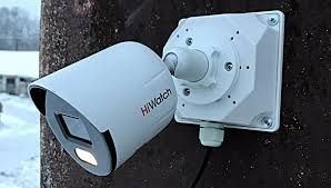 Установка камеры видео наблюдения и домофонов