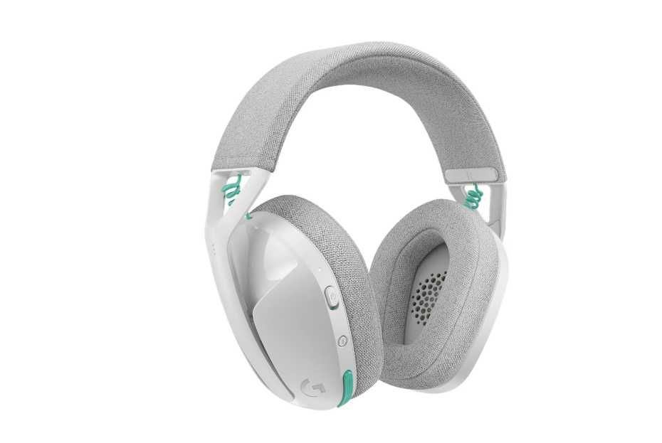 Casti Gaming cu fir G321, Alb