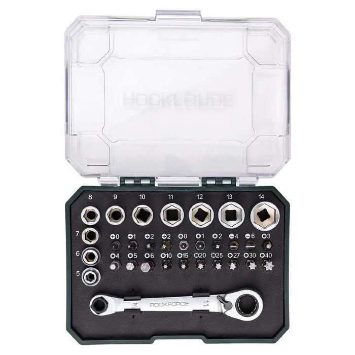 Мини гедоре 31 части 1/4“ ROCKFORCE