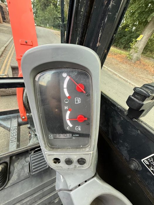 Vand miniexcavator Kubota U27-4 2018