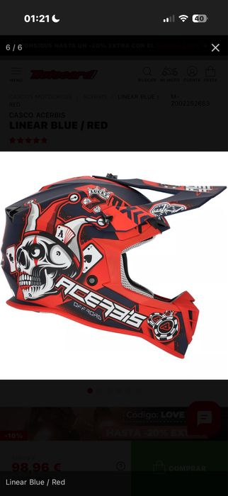 Vand casca folosita de 4 ori