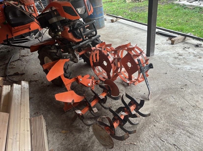 Motocultor Ruris 918ACC 18CP+remorcă 550S+accesorii Iacobini • OLX.ro
