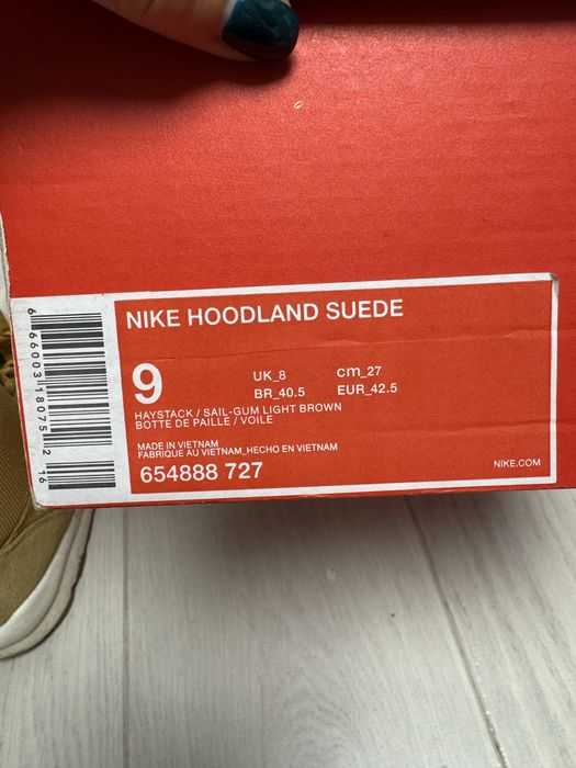 Nike Hoodlang suede маратонки