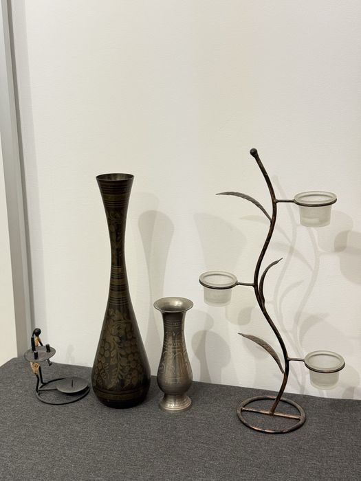 Вази от Индия 20 век - месинг