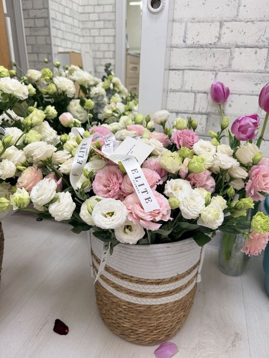 Букет с корзиной