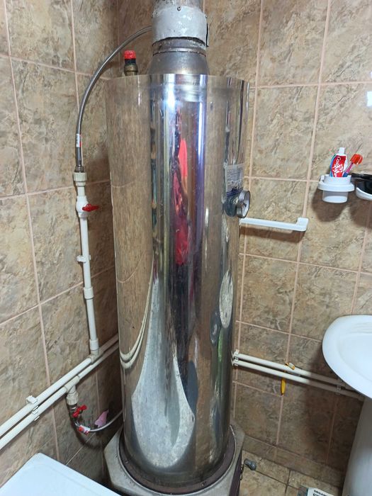 Cazan inox pe lemne