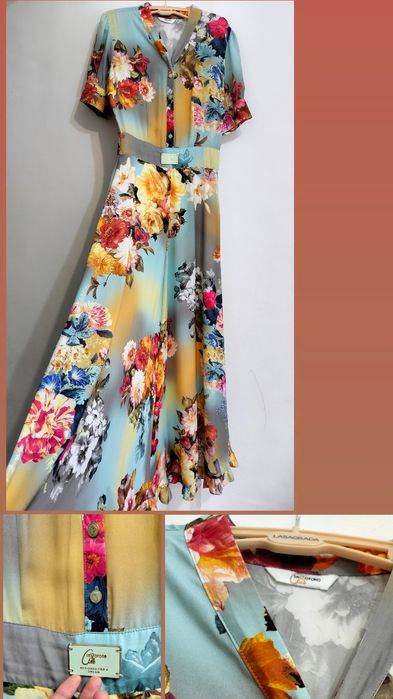 Длинное Италиянское платье