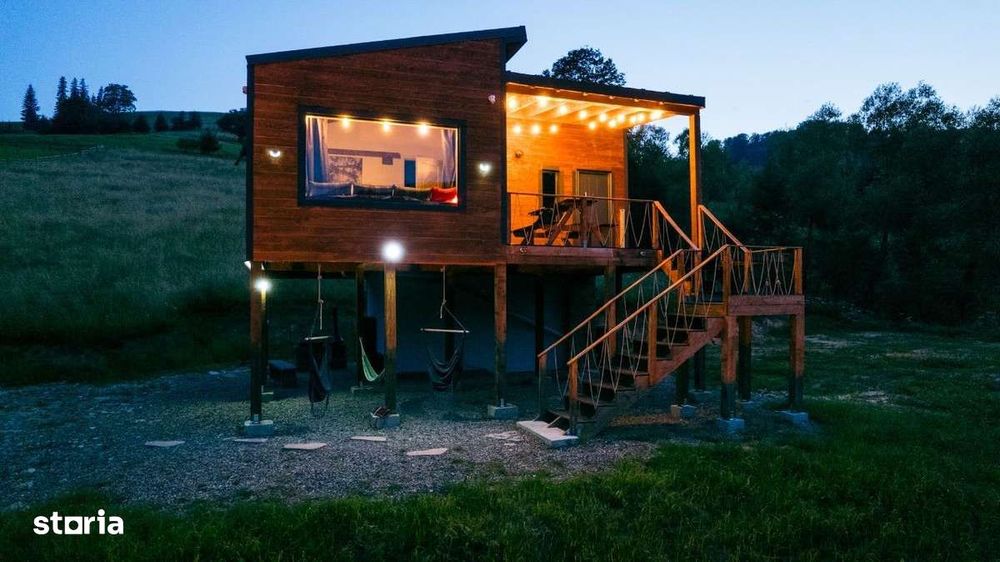 Cabana cu  2h teren intravilan în Bucovina