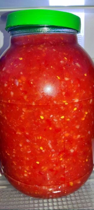 Продам томатный сок, огонёк и консервацию