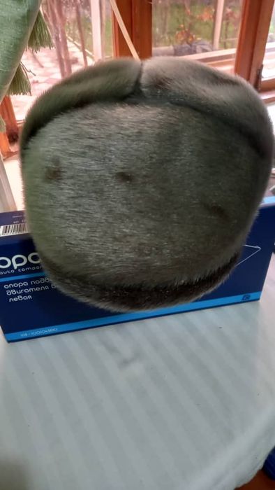 Шапка мужской мехавой нерпа