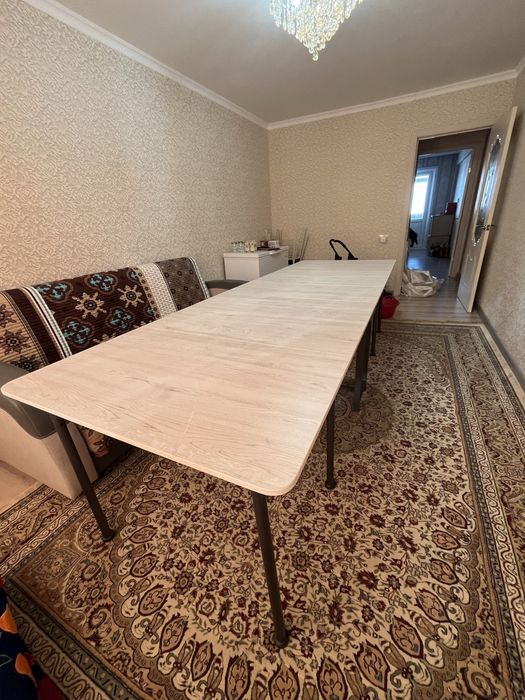 Продам стол-книжка Трансформер, ЛДСП, белый