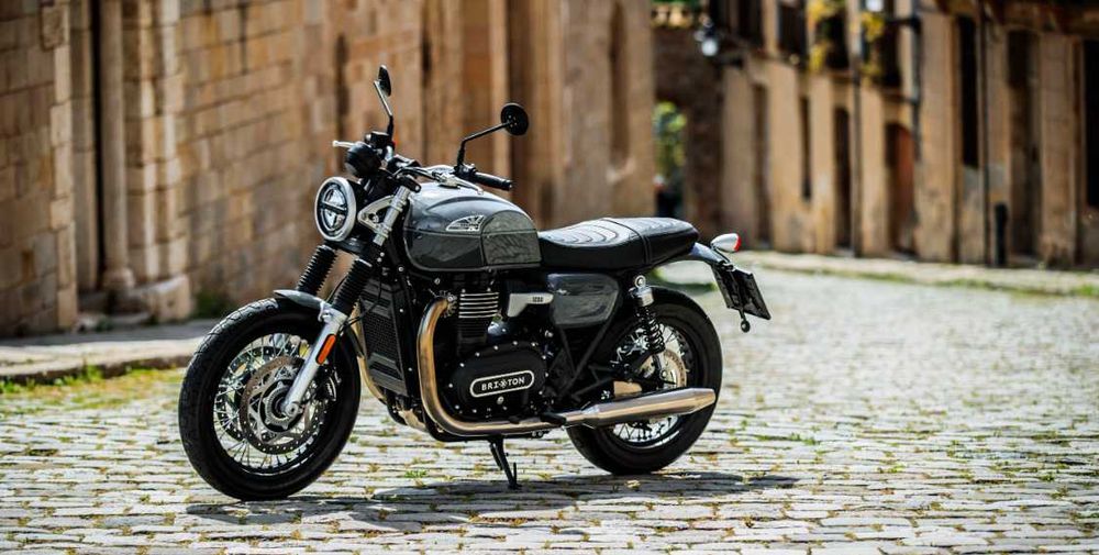 ТОП ОФЕРТА Мотоциклет Мотор Brixton CROMWELL 1200 ABS GREY 0км.NEW