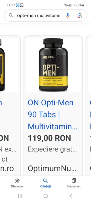 Vănd vitamine opti men