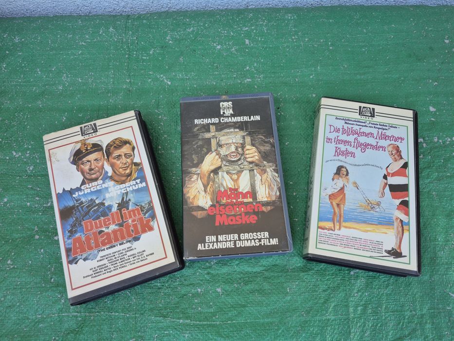 Vând 15 casete video 2000 VCC originale Grundig,Siemens,120,240,360min