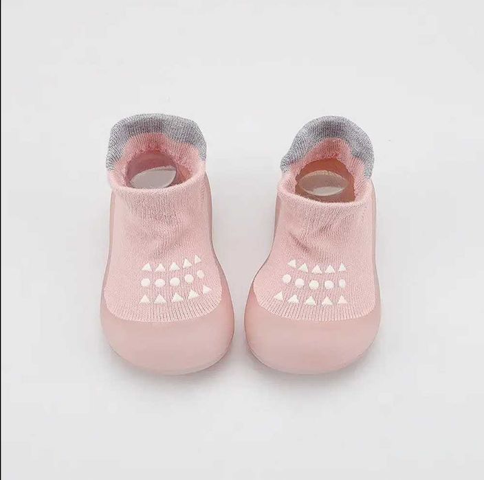 Бебешки пантофки със силиконови подметки 20 21 размер 12,5 стелката