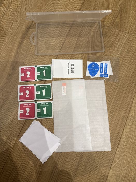 Протектори за iPhone 13 mini-пакет от 2 + екстри