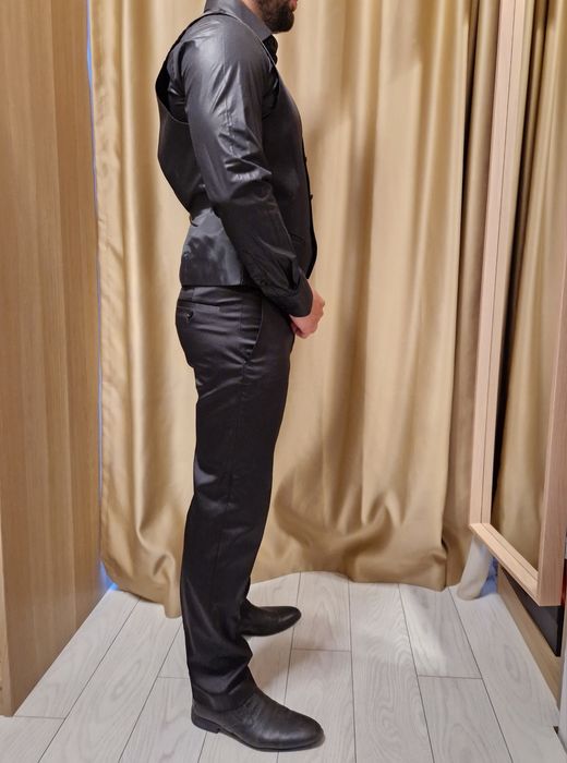 Мъжки черен смокинг