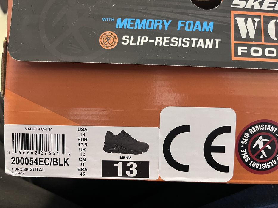 skechers air cooled relaxed fit memory foam