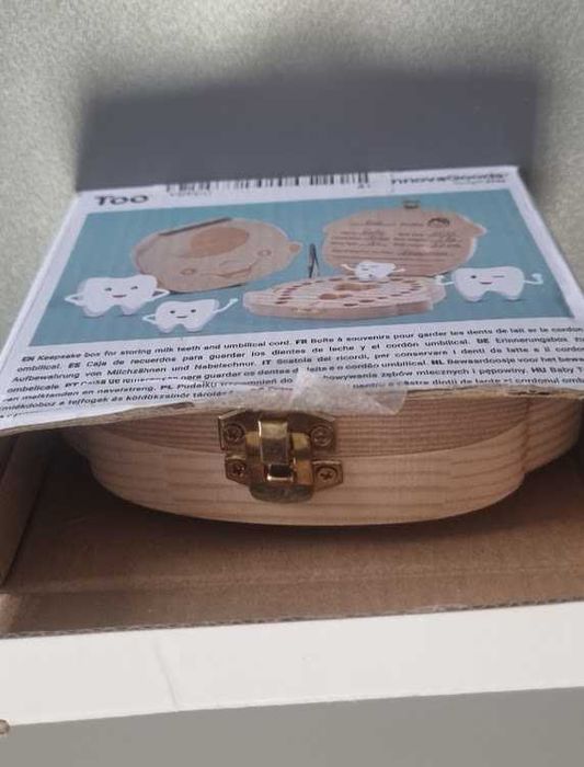 Cutie pentru păstrat dinți de lapte ai copilului