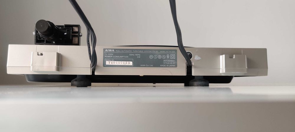 AIWA PX 30 pickup platan turntable player placa vinil rar