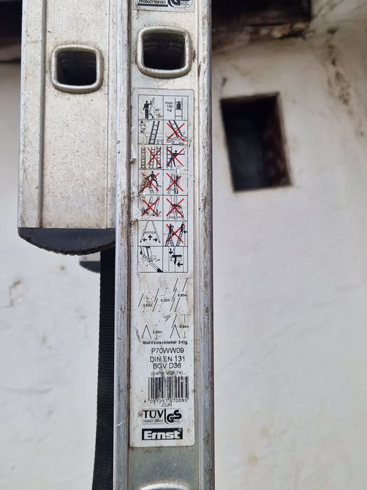 Scara Hailo și Ernst 3x11 Aluminiu profi XXL  în Arad