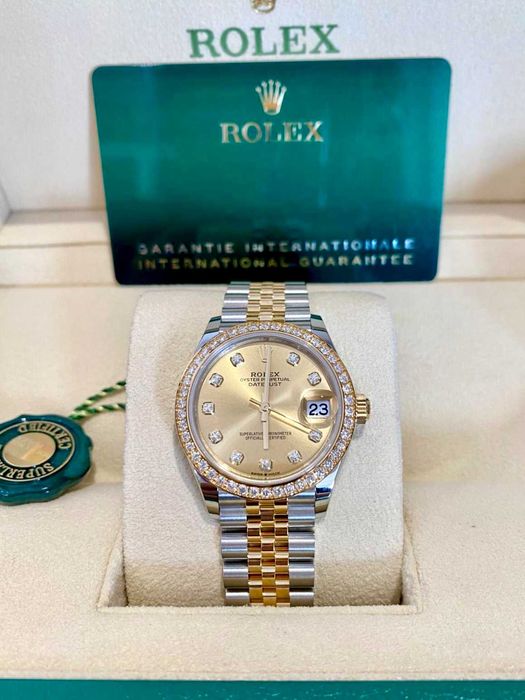 rolex datejust 31mm диамантен Дамски
