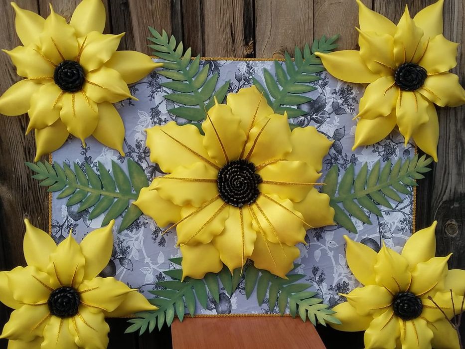 Цветочки ручной работы