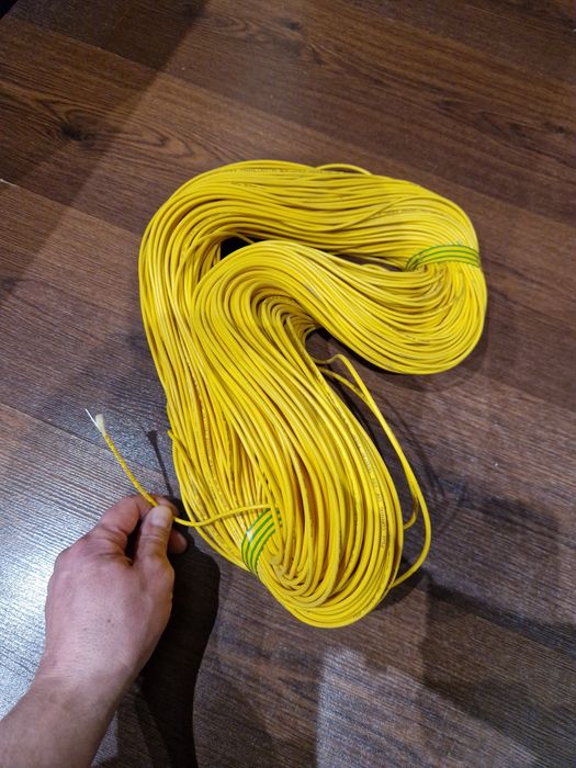 Pigtail fo fibra optica single mode fc conector 300 m,nou,nefolosit