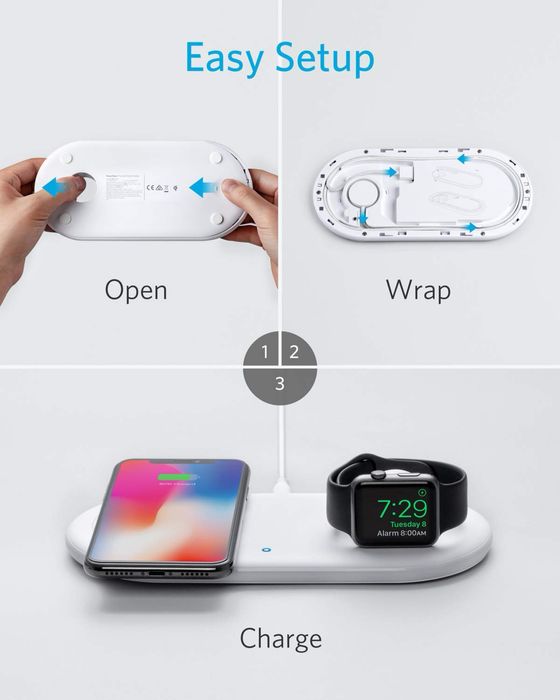 Anker PowerWave+ Pad with Watch Holder