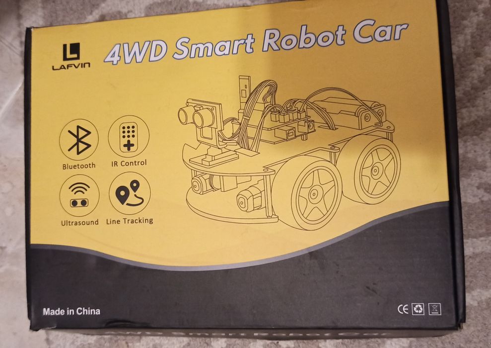 Робот-конструктор LAFVIN 4WD Smart Robot Car.