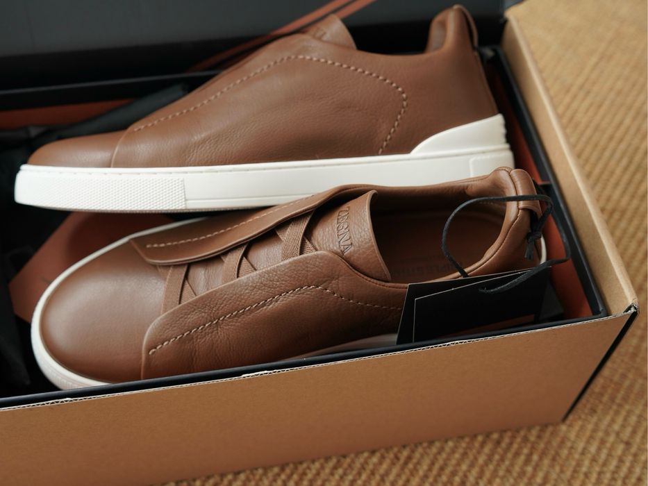 Sneakers Zegna Triple Sctitch bărbați | Premium