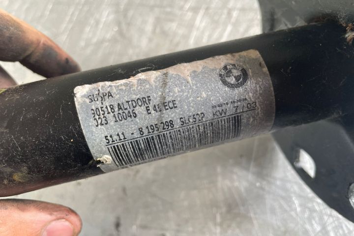 Armatura / Intaritura bara spate 023 10046 e46ece BMW Seria 3 E46