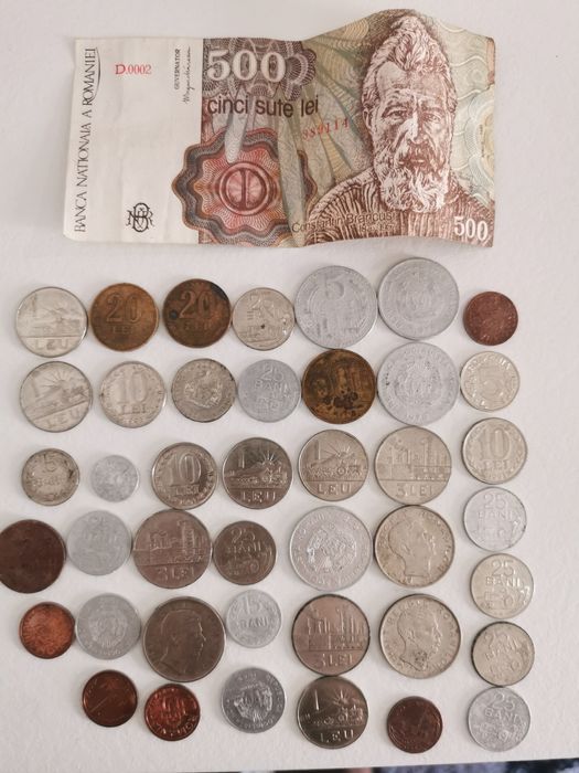 Colecție bani vechi românești