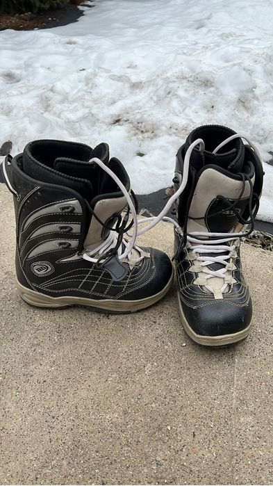 Сноуборд Static, ботинки