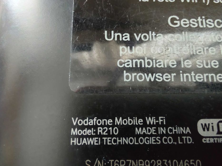 Modem wireless 4G HOTSPOT Vodafone r210 Huawei E589 LTE necodat