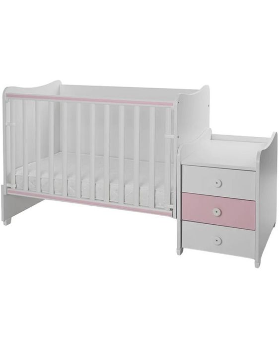 Луксозно бебешко/юношеско легло 3 в 1 с люлка Lorelli Maxi Plus