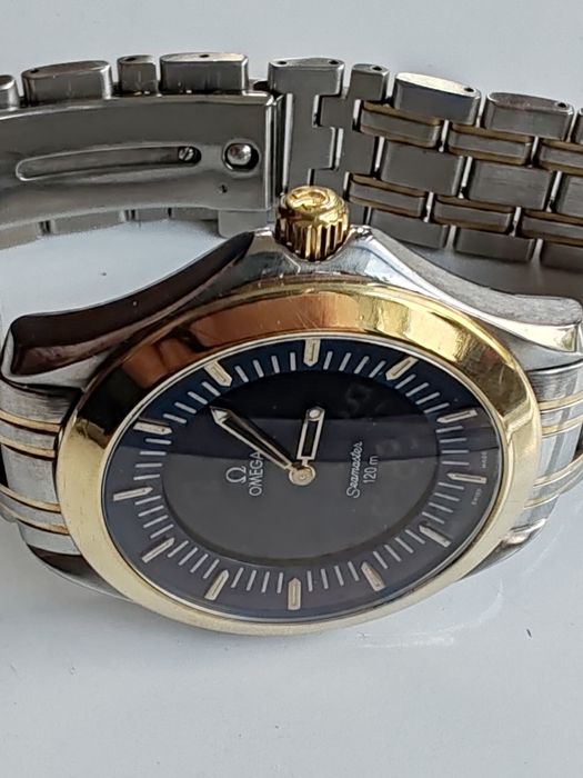 Ceas Omega Seamaster 120 Analogic Digital Aur-Otel