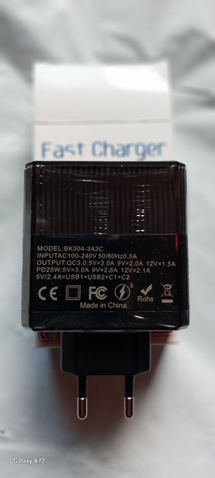Încărcător 40w 6  porturi 3 a 3 c