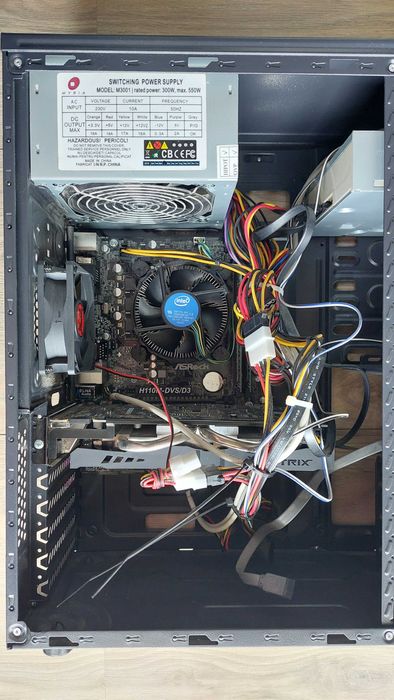 PC Myria ASUS ASRock H110M-DVS/D3 procesor Intel Core i5 8Gb DDR3