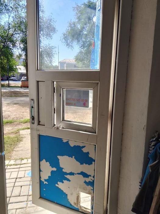 Плачтиковая дверь