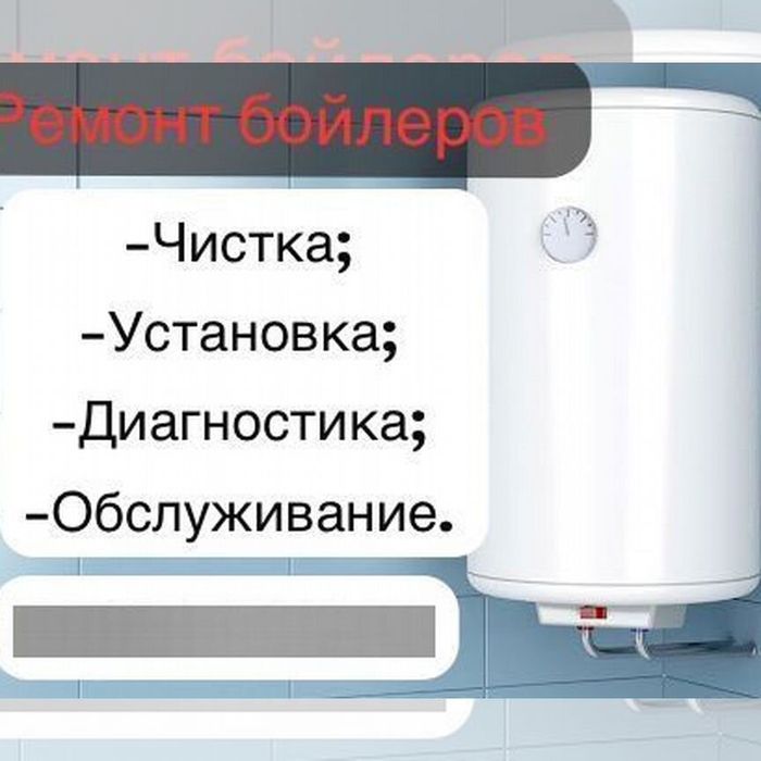 Ремонт и чистка, диагностика бойлеров всех видов.