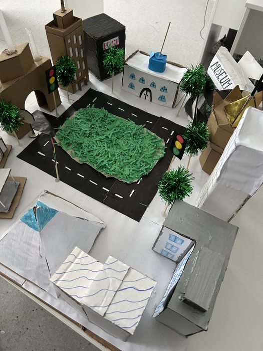 Макет города